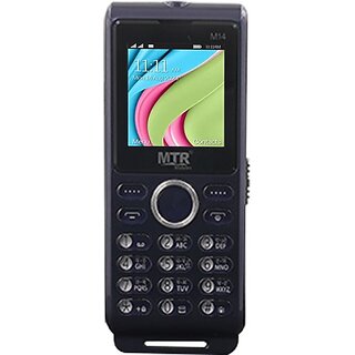                       Mtr M15 (Dual Sim, 4.06 Cm (1.6 Inch) Display, 1050 Mah Battery, Black)                                              