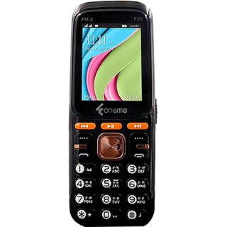                       Oneme Fm-2 F29 (Dual Sim, 6.1 Cm (2.4 Inch) Display, 3000 Mah Battery, Black)                                              