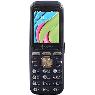Oneme Fm-2 F29 (Dual Sim, 6.1 Cm (2.4 Inch) Display, 3000 Mah Battery, Blue) Oneme Fm-2 F29 (Dual Sim, 6.1 Cm (2.4 Inch) Display, 3000 Mah Battery, Blue)