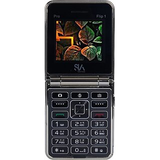 Siavantage Pro Flip 1 (Dual Sim, 6.1 Cm (2.4 Inch) Display, 1500 Mah Battery, Grey) Siavantage Pro Flip 1 (Dual Sim, 6.1 Cm (2.4 Inch) Display, 1500 Mah Battery, Grey)