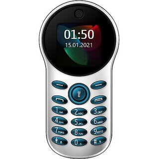 Kechaoda K800 (Dual Sim, 3.3 Cm (1.3 Inch) Display, 500 Mah Battery, Silver Blue) Kechaoda K800 (Dual Sim, 3.3 Cm (1.3 Inch) Display, 500 Mah Battery, Silver Blue)