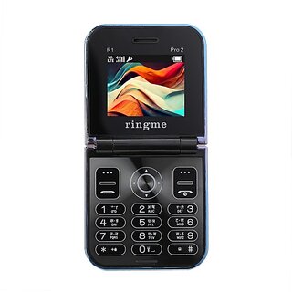                       Ringme R1 Pro 2 (Dual Sim, 5.08 Cm (2 Inch) Display, 1050 Mah Battery, Blue)                                              