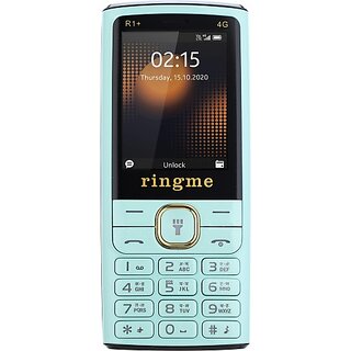 Ringme R1+ 4G (Dual Sim, 6.1 Cm (2.4 Inch) Display, 3000 Mah Battery, Light Green) Ringme R1+ 4G (Dual Sim, 6.1 Cm (2.4 Inch) Display, 3000 Mah Battery, Light Green)