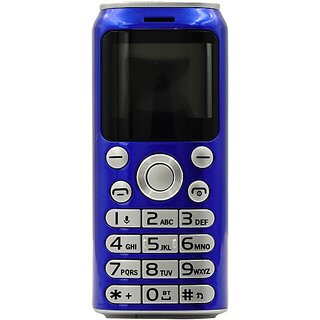                       Lvix Can 1 (Dual Sim, 2.54 Cm (1 Inch) Display, 300 Mah Battery, Blue)                                              