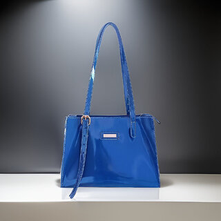                       Fashionable Blue Shoulder Bag Perfect For Women & Girls                                              
