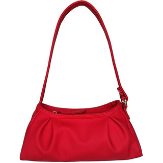                       Trendy Red Shoulder Bag Bag Perfect For Women & Girls                                              