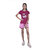 Kid Kupboard Cotton Girls T-Shirt and Short Set, Purple and Pink, Half-Sleeves, 12-13 Years KIDS6297