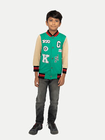 Boys Printed Sweat Jacket