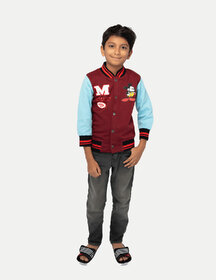 Boys Printed Sweat Jacket