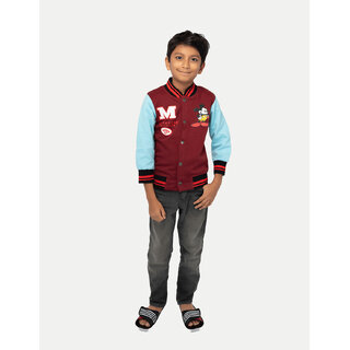 Boys Printed Sweat Jacket