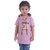 Kid Kupboard Cotton Baby Girls T-Shirt, Purple, Half-Sleeves, 3-4 Years KIDS6324