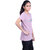 Kid Kupboard Cotton Girls T-Shirt, Purple, Half-Sleeves, 13-14 Years KIDS6337