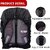 45L to 60L Waterproof Trekking, camping, Hiking Bag Cover (BLACK) Waterproof, Dust Proof Luggage Bag Cover, Luggage Bag Cover  (50 L Pack of 1)