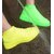 Stylish and durable silicon shoes cover with waterproof anti-slip material (Yellow)