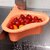 (Pack of 2) Multipurpose Plastic Kitchen Sink Organizer Corner Dish Drying Rack Sink Basket for Washing Vegetables Fruits Sink Dustbin, Swan Shape