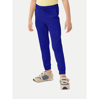 Boys Royal Blue Solid Jogger