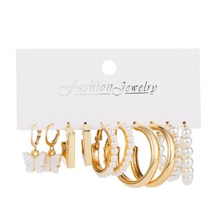                       Beach Style Vacation Earring Set                                              