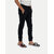 Boys Streak Navy Solid Jogger