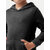 Boys Solid Dark Blue Hooded Sweatshirt