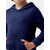 Boys Solid Navy Hooded Sweatshirt