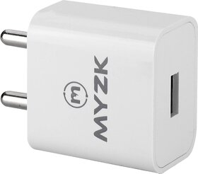 MYZK 5V 1A-Mobile Charger  with USB to C-Type Cable  Fast Charger  Made in India Wall Charger Adapter  Universal Com