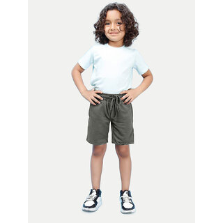                       Boys Olive  Shorts                                              