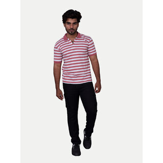 Mens Onion Red polo Stripe T-shirt Mens Onion Red polo Stripe T-shirt