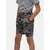 Boys Grey Camo Checked shorts