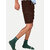 Mens Beige Solid Stylish Cargo Shorts