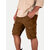 Men Sand Carduroy Cargo Cargo Shorts