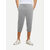 Mens Grey melange 3/4 Shorts