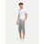 Mens Grey melange 3/4 Shorts