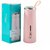 nice white glass water bottle with hand ring 400ml (Set of 1)