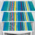 REVEXO Polyester Floral Pattern Fridge Covers