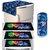 REVEXO Polyester Floral Pattern Fridge Covers