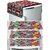 REVEXO Polyester Floral Pattern Fridge Covers