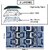 REVEXO Polyester Floral Pattern Fridge Covers