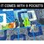 REVEXO Polyester Floral Pattern Fridge Covers