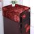 REVEXO Polyester Floral Pattern Fridge Covers