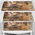 REVEXO Polyester Floral Pattern Fridge Covers