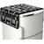 REVEXO Polyester Floral Pattern Fridge Covers