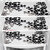 REVEXO Polyester Floral Pattern Fridge Covers