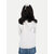 Girls White Printed Sweat Hoodie