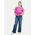 Girls Red Ruffled Top