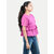 Girls Red Ruffled Top