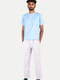 Mens Striped Sleepwear Pant