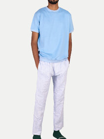 Mens Striped Sleepwear Pant