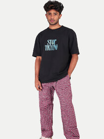 Mens Checked Sleepwear Pant