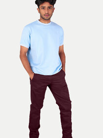 Men Clothing Maroon Pants