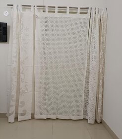 Applique Work Curtain